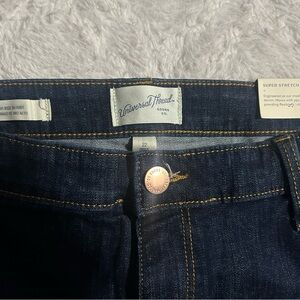 New Plus Size Skinny Jean Dark Blue